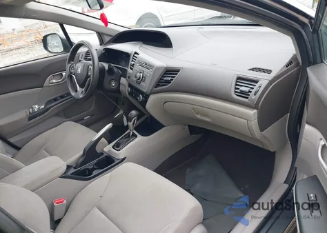 2012 Honda Civic Lx z USA, uszkodzony, nr VIN 19XFB2F59CE302949